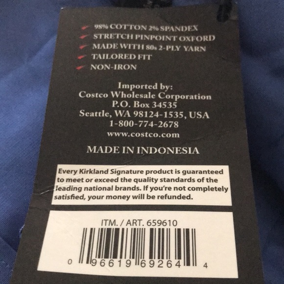 NWT Kirkland Ladies 3:4 Sleeve Blouse Size XL/16: - Picture 3 of 3